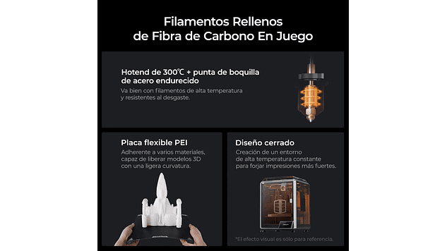 K1C Versión 2025  Creality | Tamaño Imp 220x220x250mm | Impresora 3D 5