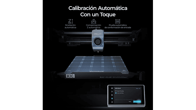 K1C Versión 2025  Creality | Tamaño Imp 220x220x250mm | Impresora 3D 6