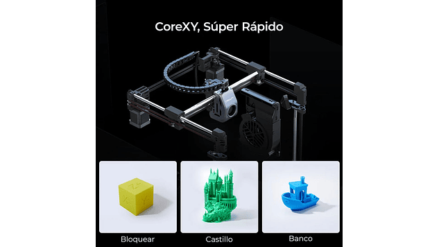 K1C Versión 2025  Creality | Tamaño Imp 220x220x250mm | Impresora 3D 7