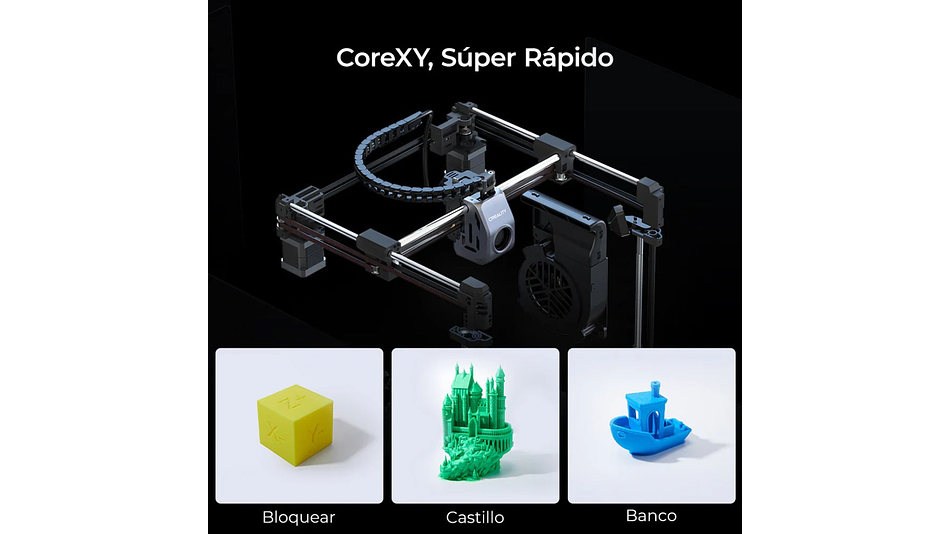 K1C Versión 2025  Creality | Tamaño Imp 220x220x250mm | Impresora 3D 7