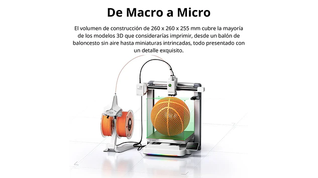 Sparkx I7 Combo Creality | Tamaño Imp 260x260x255mm | Impresora 3D 5