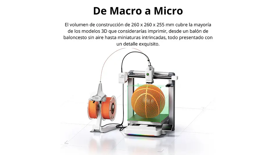Sparkx I7 Combo Creality | Tamaño Imp 260x260x255mm | Impresora 3D 5