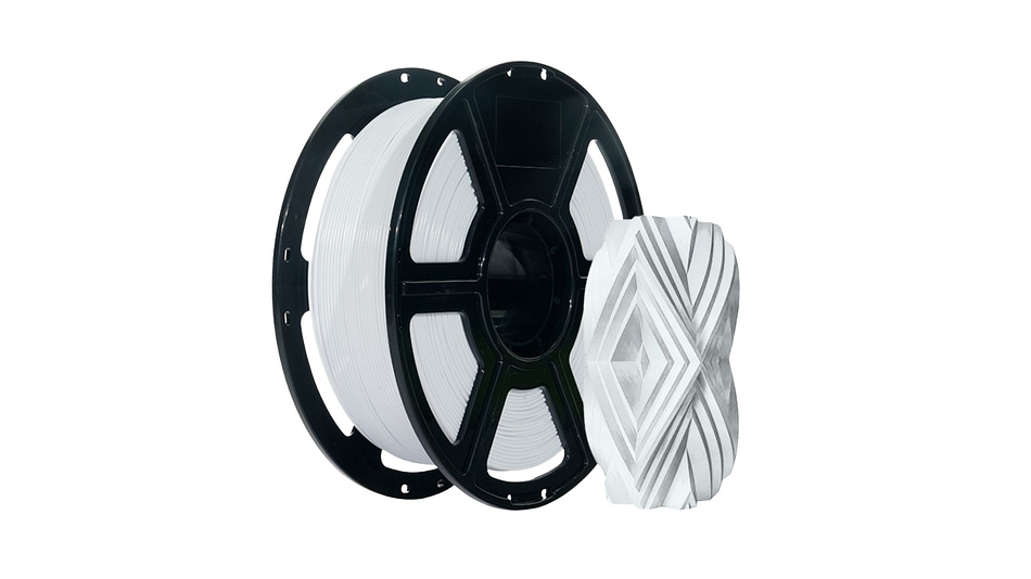 Filamento Pla+ Alta Velocidad Blanco Frio FLASHFORGE | FILAMENTOS 1