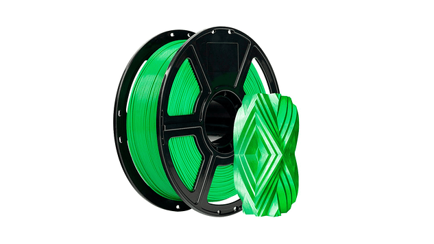 Filamento Pla+ Alta Velocidad Verde FLASHFORGE | FILAMENTOS 1