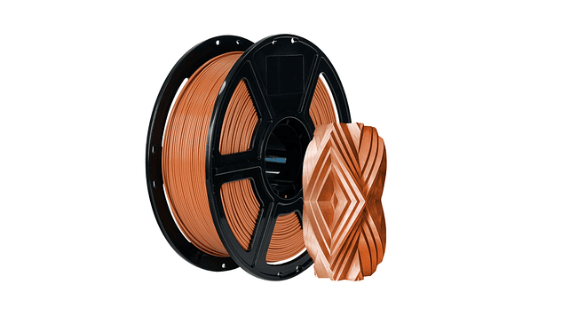 Filamento Pla+ Alta Velocidad Café Claro FLASHFORGE | FILAMENTOS 1