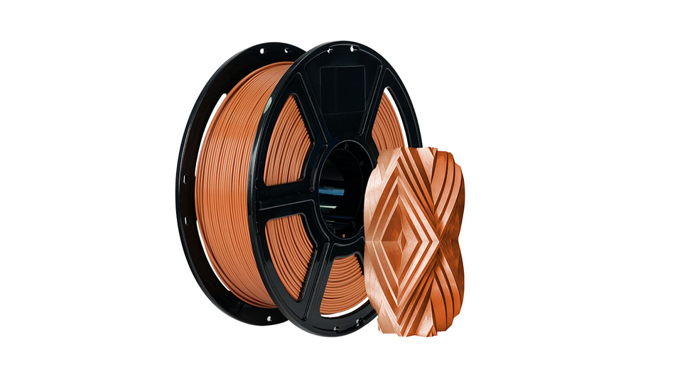 Filamento Pla+ Alta Velocidad Café Claro FLASHFORGE | FILAMENTOS 1