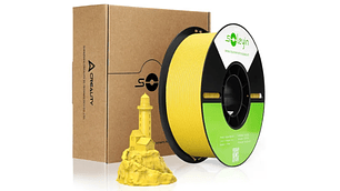 Filamento PLA Ultra Alta Velocidad Amarillo Piña 1kg Creality Soleyin  | Filamentos