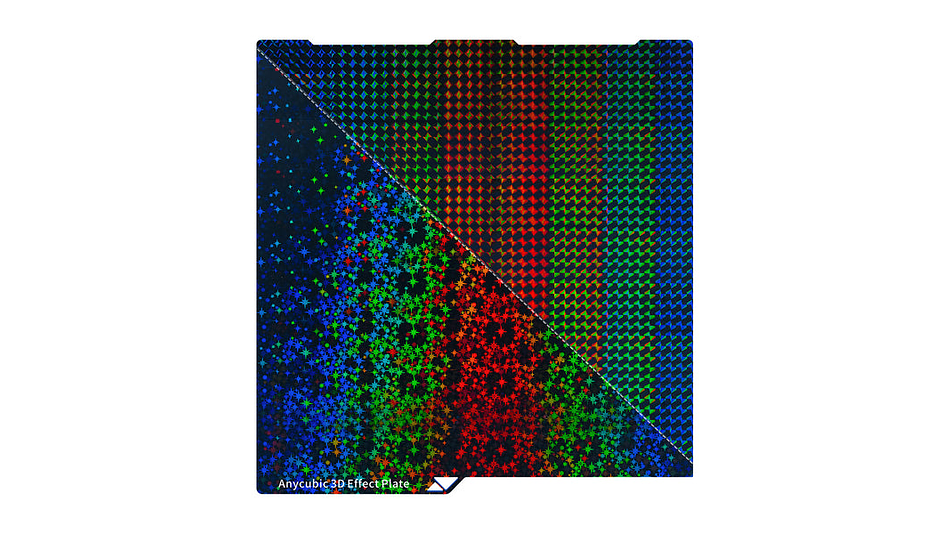 Placa Pei Doble Efecto Kobra S1 Series Anycubic | Repuestos 3D 3