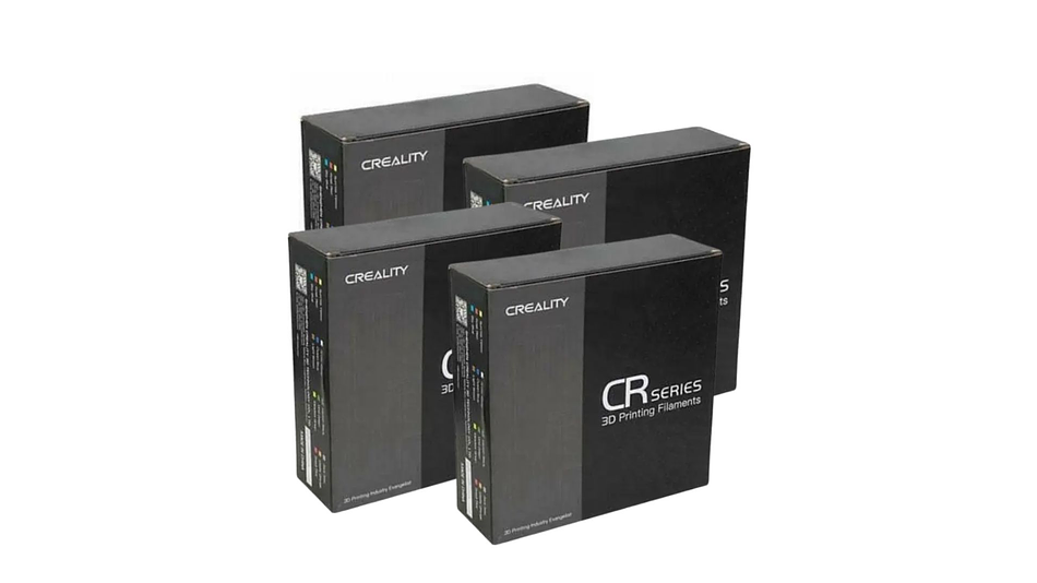 Pack 4 x Filamentos ABS Negro 1kg Creality | Filamentos 2