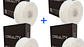 Pack 4 x Filamentos ABS Blanco 1kg Creality | Filamentos - Miniatura 1