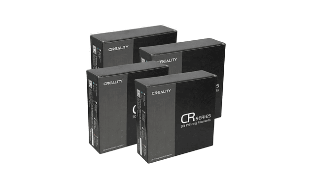 Pack 4 x Filamento PLA Negro 1kg Creality | Filamentos 2