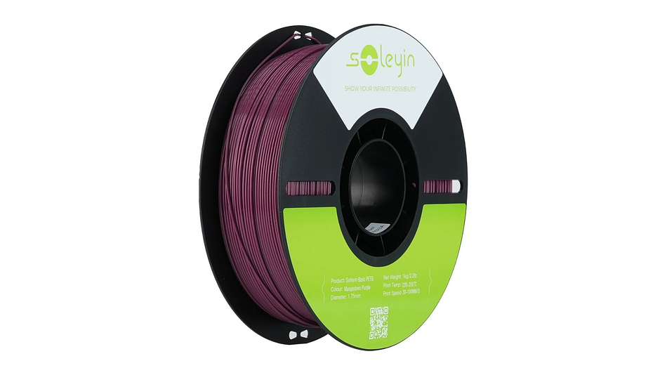 Filamento PETG Morado Oscuro 1kg Creality Soleyin | Filamentos 1