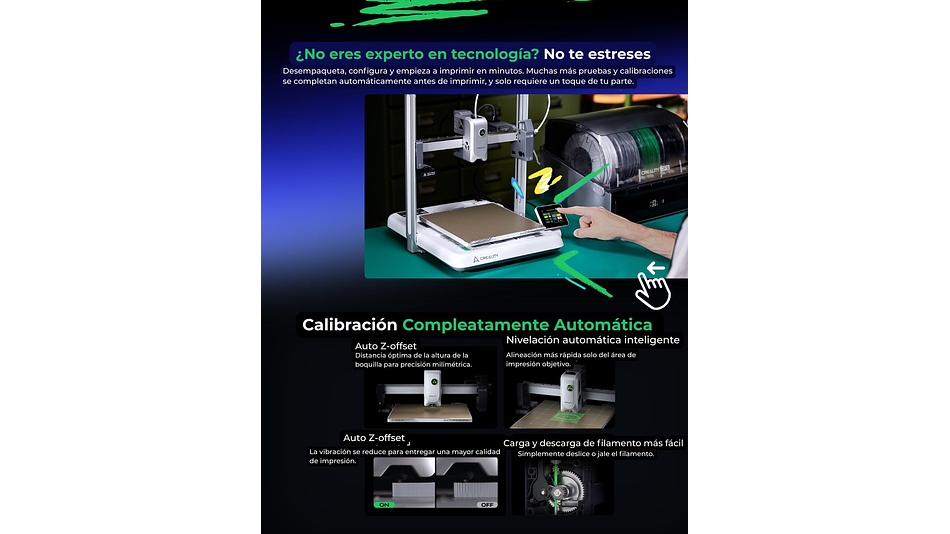 Ender-3 V4 Creality | Tamaño Imp 220x220x235mm | Impresora 3D 9