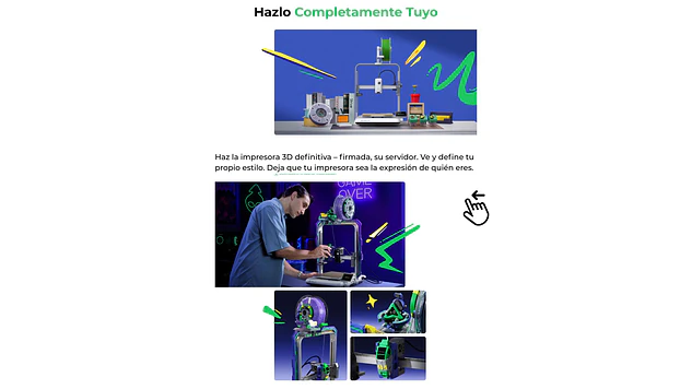 Ender-3 V4 Combo Creality | Tamaño Imp 220x220x235mm | Impresora 3D 5