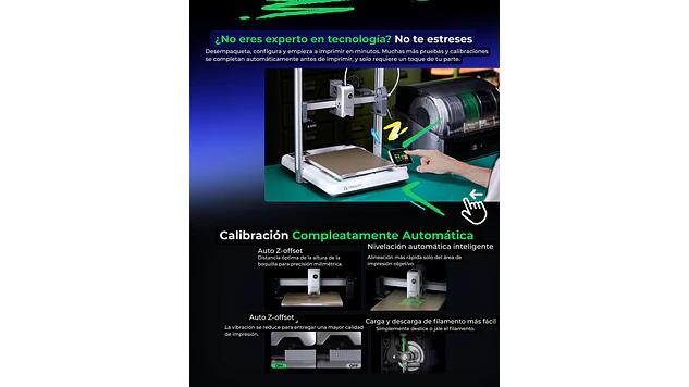 Ender-3 V4 Combo Creality | Tamaño Imp 220x220x235mm | Impresora 3D 7