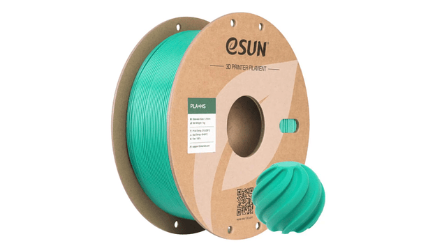 Filamento PLA+ HS Alta Velocidad Verde Frío 1kg Esun | Filamentos 1