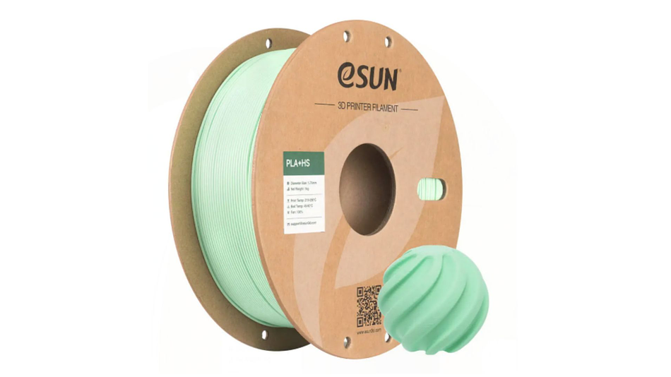 Filamento PLA+ HS Alta Velocidad Verde Menta 1kg Esun | Filamentos 1