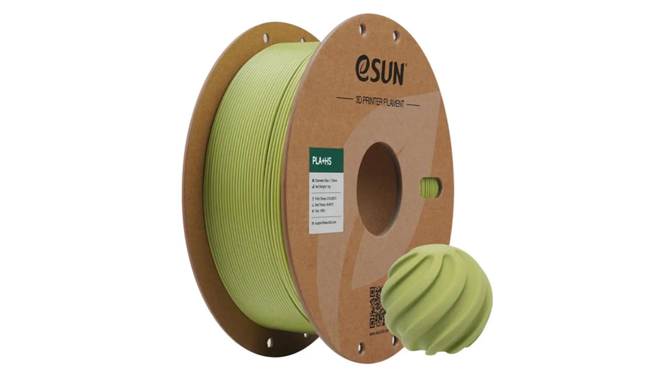 Filamento PLA+ HS Alta Velocidad Verde Matcha 1kg Esun | Filamentos 1
