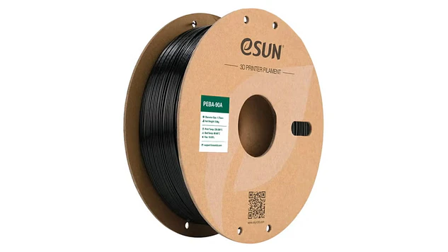 Filamento PEBA-90A Flexible Negro 800g Esun | Filamentos 1