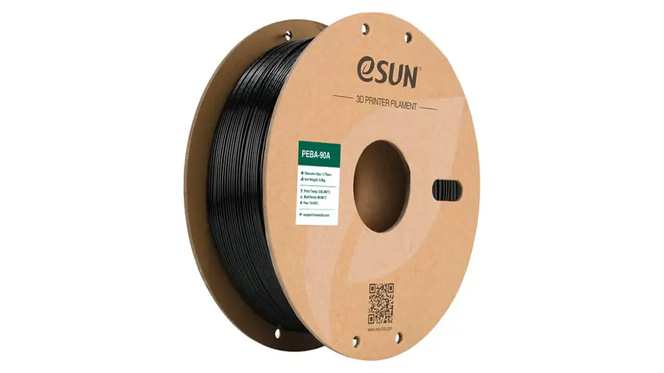 Filamento PEBA-90A Flexible Negro 800g Esun | Filamentos 1
