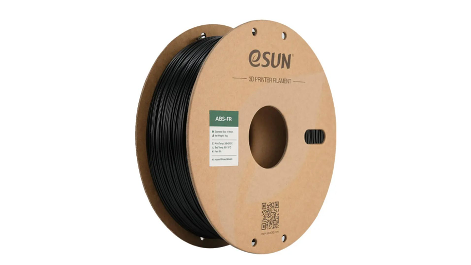 Filamento ABS-FR Negro Retardante del Fuego 1kg Esun | Filamentos 1
