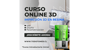 Curso 3D Impresoras 3D de Resina Multimarca | Curso 3D