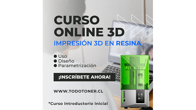 Curso 3D Impresoras 3D de Resina Multimarca | Curso 3D 1