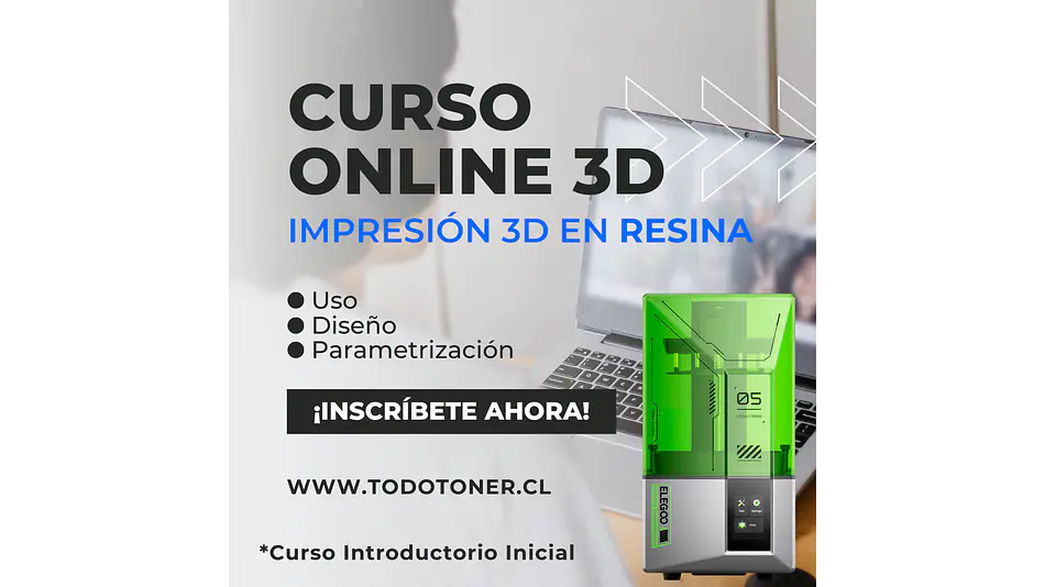 Curso 3D Impresoras 3D de Resina Multimarca | Curso 3D 1