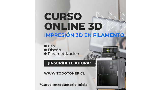 Curso 3D Impresoras 3D de Filamento Multimarca ( FDM) | Curso 3D 1
