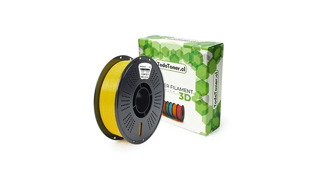 Filamento Pla Oro O Dorado (Amarillo) TODOTONER.CL | FILAMENTOS 1