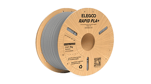 Filamento PLA+ RAPID Alta Velocidad Gris 3kg Elegoo | Filamentos