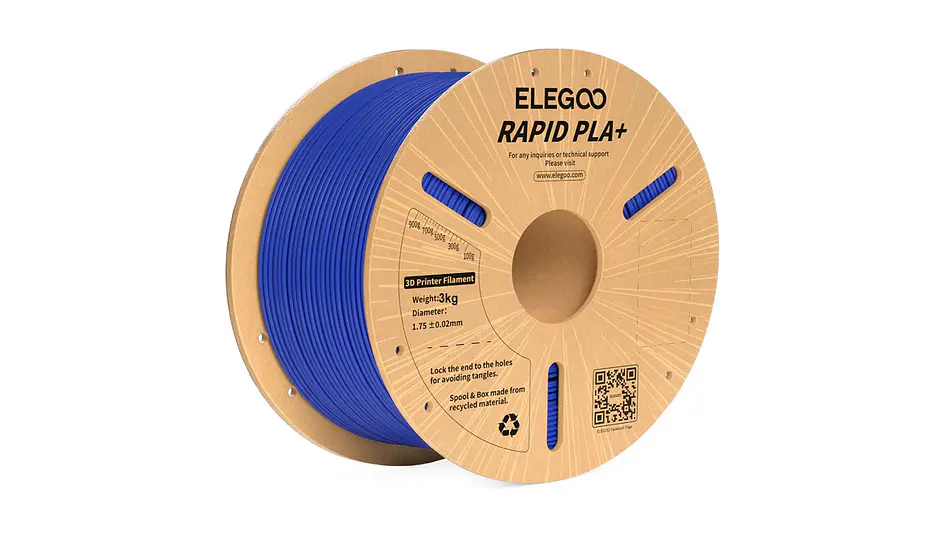 Filamento PLA+ RAPID Alta Velocidad Azul 3kg Elegoo | Filamentos 1