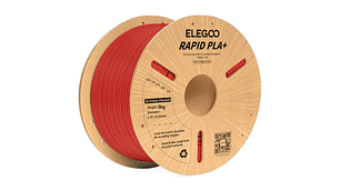 Filamento PLA+ RAPID Alta Velocidad Rojo 3kg Elegoo | Filamentos