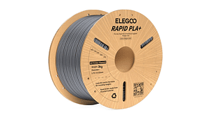 Filamento PLA+ RAPID Alta Velocidad Plateado 3kg Elegoo | Filamentos