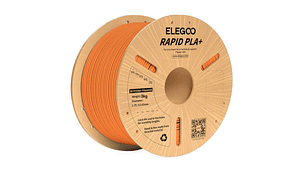 Filamento PLA+ RAPID Alta Velocidad Naranjo 3kg Elegoo | Filamentos