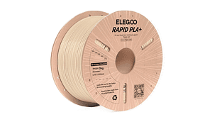 Filamento PLA+ RAPID Alta Velocidad Beige 3kg Elegoo | Filamentos