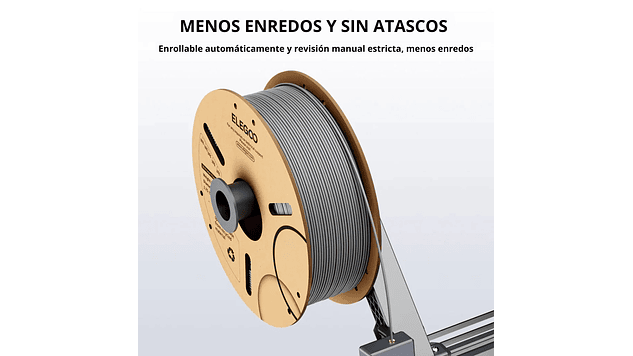 Filamento PLA+ Blanco 3kg Elegoo | Filamentos 3