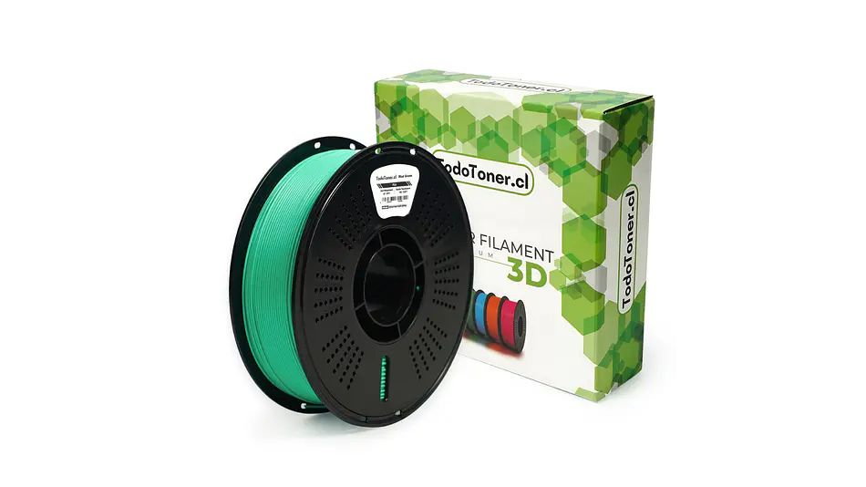Filamento PLA Verde Menta 1kg TODOTONER.CL | Filamentos 1