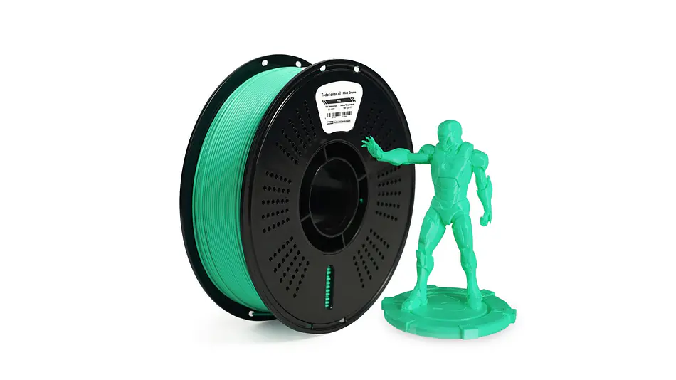 Filamento PLA Verde Menta 1kg TODOTONER.CL | Filamentos 2