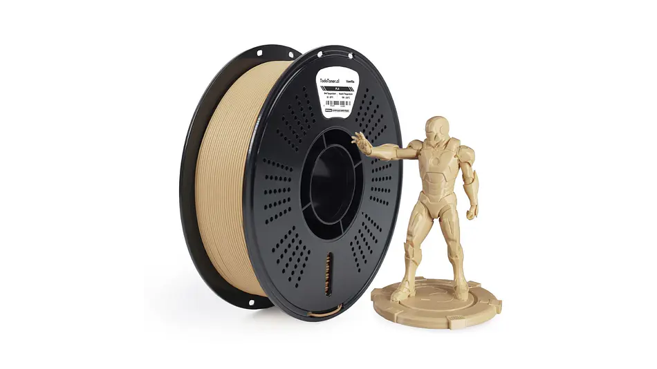 Filamento PLA Vainilla 1kg TODOTONER.CL | Filamentos 2