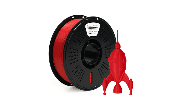 Filamento PLA+ Rojo Fuego 1kg TODOTONER.CL | Filamentos 2