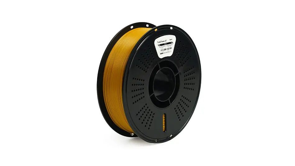 Filamento PLA+ Dorado 1kg TODOTONER.CL | Filamentos 3