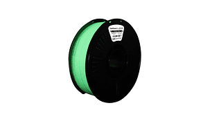 Filamento PLA+ Glitter Brilla en Oscuridad Verde Neón 1kg TODOTONER.CL | Filamentos
