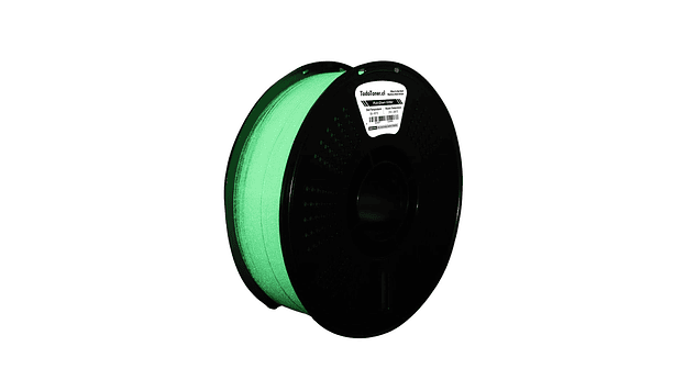 Filamento PLA+ Glitter Brilla en Oscuridad Verde Neón 1kg TODOTONER.CL | Filamentos 2