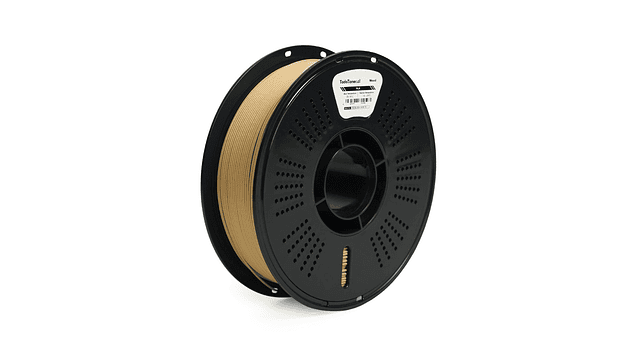 Filamento PLA Alta Velocidad Madera Claro 10% Fibra Madera 1kg TODOTONER.CL | Filamentos 3