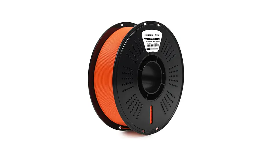 Filamento Hyper ABS Alta Velocidad Naranjo 1kg TODOTONER.CL | Filamentos 3