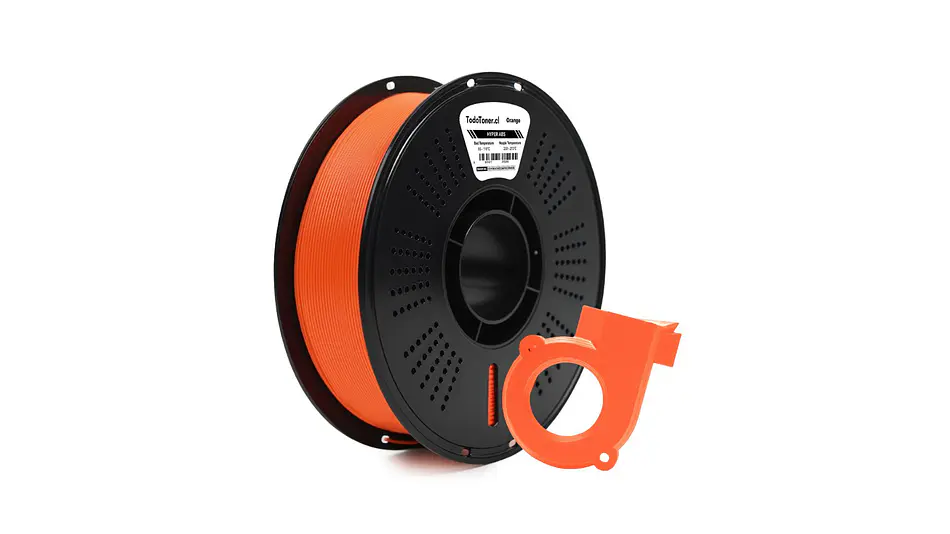 Filamento Hyper ABS Alta Velocidad Naranjo 1kg TODOTONER.CL | Filamentos 2