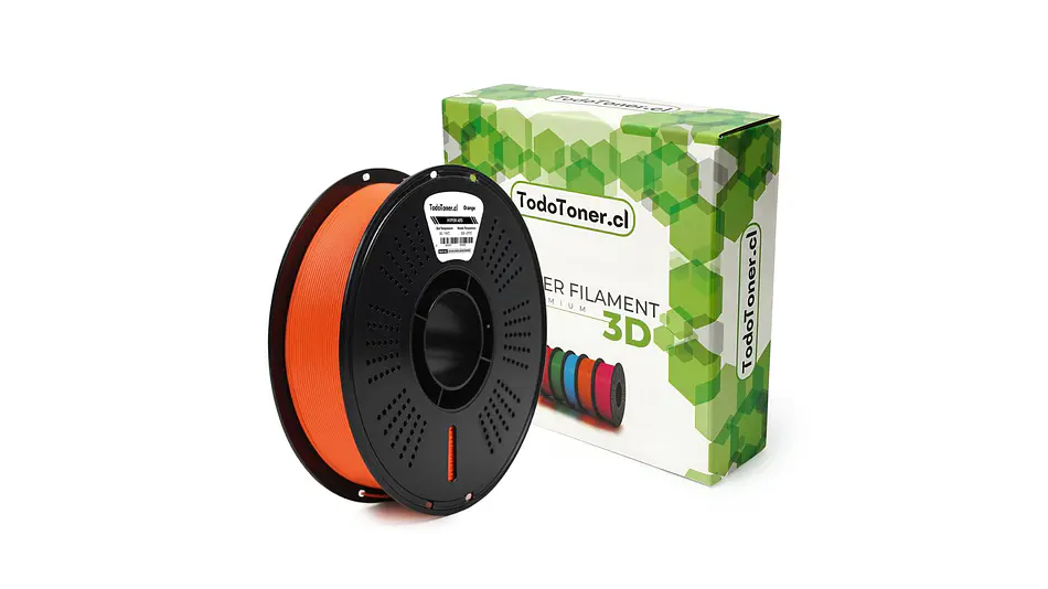 Filamento Hyper ABS Alta Velocidad Naranjo 1kg TODOTONER.CL | Filamentos 1
