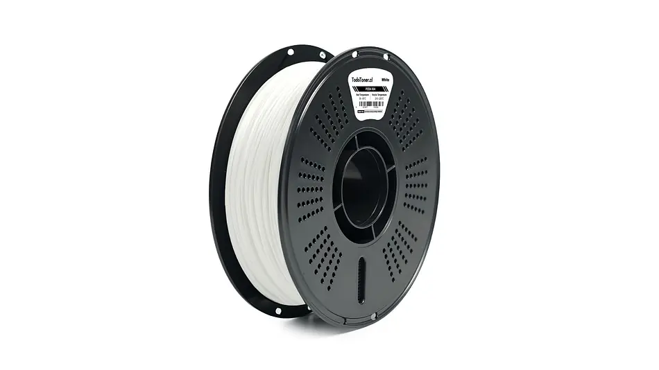 Filamento PEBA 90A Blanco 800g TODOTONER.CL | Filamentos 3