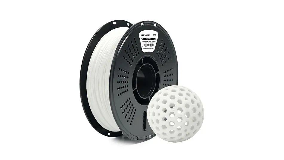 Filamento PEBA 90A Blanco 800g TODOTONER.CL | Filamentos 2